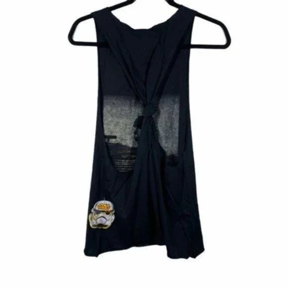 Star Wars Luke Skywalker Tank Top Black XL - Picture 4 of 12